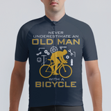 Men's Old Man With A Bicycle Regular Fit Cycling Kit