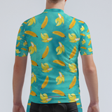 Men's Watercolor Banana Regular Fit Cycling Kit