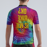 Men's Tie Dye Is My Bike OK Regular Fit Cycling Kit