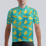 Men's Watercolor Banana Regular Fit Cycling Kit