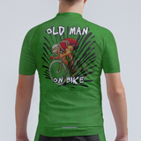 Men's Old Man On Bike Regular Fit Cycling Kit