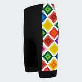 Men's Pixel Art Patchwork Regular Fit Cycling Kit