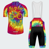 Men's Tie Dye How I Roll Regular Fit Cycling Kit