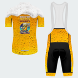 Men's Cartoon Bike For Beer Regular Fit Cycling kit