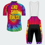 Men's Tie Dye Is My Bike OK Regular Fit Cycling Kit