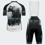 Men's Bear Wildlife Regular Fit Cycling Kit
