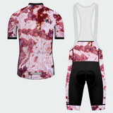 Men's Tie Dye Blood Splash Regular Fit Cycling Kit
