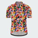Men's Pixel Art Chaos Regular Fit Cycling Kit