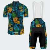 Men's Pineapple Skull Regular Fit Cycling Kit