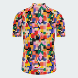 Men's Pixel Art Chaos Regular Fit Cycling Kit