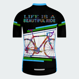 Men's Watercolor Beautiful Ride Regular Fit Cycling kit