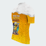 Men's Cartoon Bike For Beer Regular Fit Cycling kit