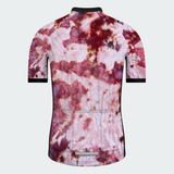 Men's Tie Dye Blood Splash Regular Fit Cycling Kit
