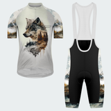 Men's Wolf Wildlife Regular Fit Cycling Kit