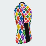 Men's Pixel Art Patchwork Regular Fit Cycling Kit