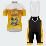 Men's Cartoon Bike For Beer Regular Fit Cycling kit