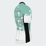 Men's Pixel Art Ride Grid Regular Fit Cycling Kit