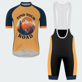 Men's Find Your Road Sunset Regular Fit Cycling Kit