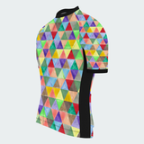 Men's Watercolor Triangle Regular Fit Cycling kit