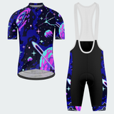 Men's Pixel Art Cosmos Regular Fit Cycling Kit