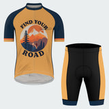 Men's Find Your Road Sunset Regular Fit Cycling Kit