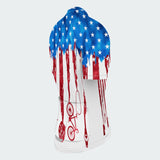 Men's Tie Dye American Flag Regular Fit Cycling Kit