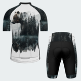 Men's Bear Wildlife Regular Fit Cycling Kit