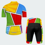 Men's Pop Art Cycle Repeat Cycling Kit