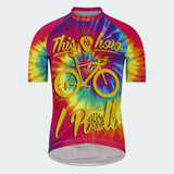 Men's Tie Dye How I Roll Regular Fit Cycling Kit