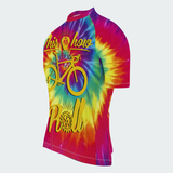 Men's Tie Dye How I Roll Regular Fit Cycling Kit