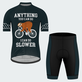 Men's I Can Do Slower Regular Fit Cycling Kit