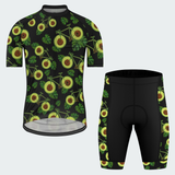 Men's Avocado Bicycle Regular Fit Cycling Kit