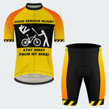 Men's Stay Away From My Bike Regular Fit Cycling Kit