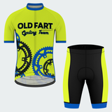 Men's Old Fart Bicycle Cycling Team Regular Fit Cycling Kit