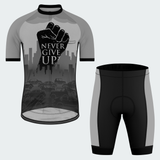 Men's Never Give Up Break Free Regular Fit Cycling Kit
