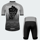 Men's Never Give Up Break Free Regular Fit Cycling Kit