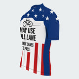 Men's Full Lane Traffic Sign Regular Fit Cycling Kit