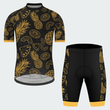 Men's Golden Pineapple Hawaiian Regular Fit Cycling Kit