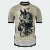 Men's Horse Wildlife Regular Fit Cycling Kit