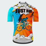 Men's Pop Art Just Ride Regular Fit Cycling Kit