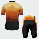 Men's Mountain Sunset Regular Fit Cycling Kit