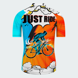 Men's Pop Art Just Ride Regular Fit Cycling Kit