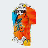 Men's Pop Art Just Ride Regular Fit Cycling Kit