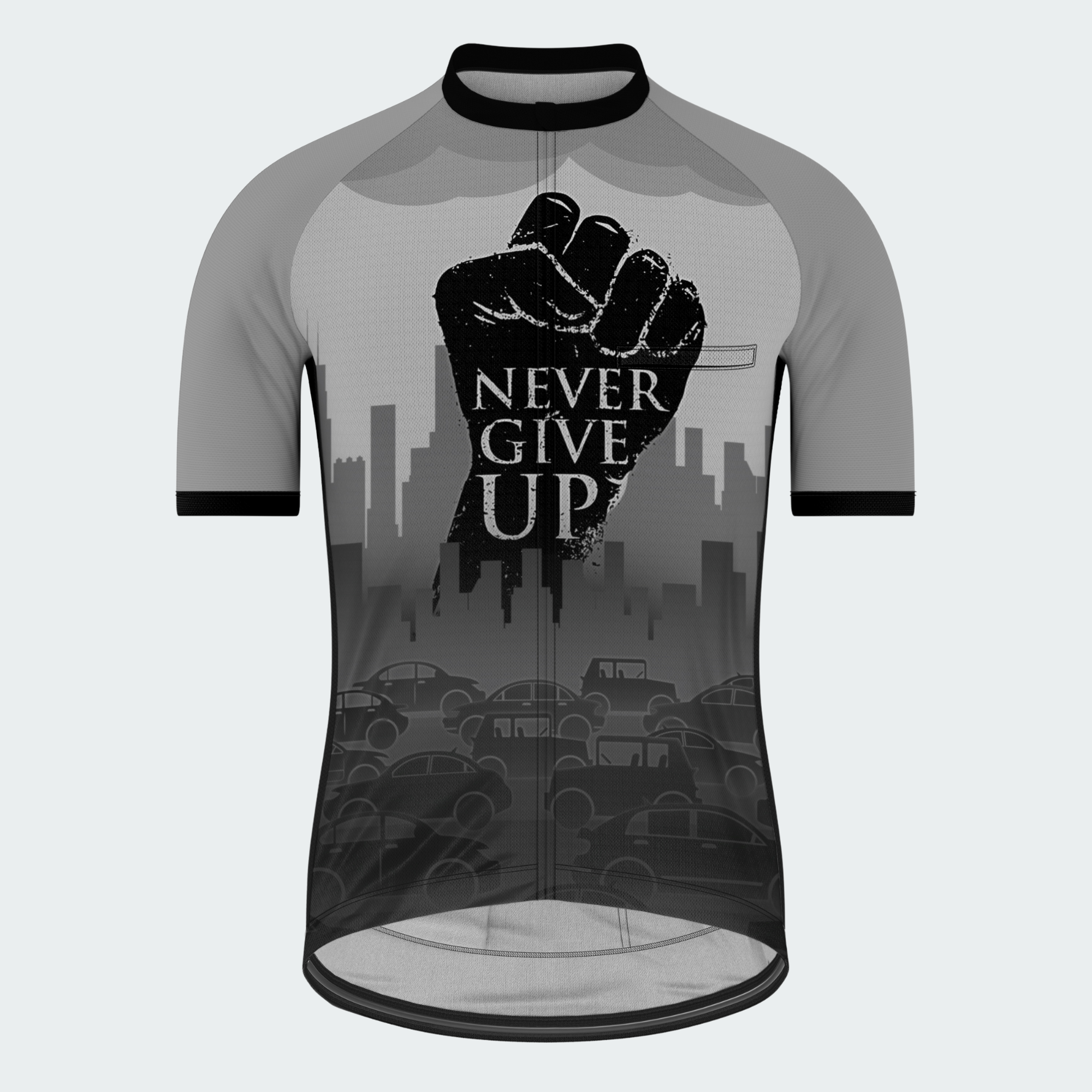 Men's Never Give Up Break Free Regular Fit Cycling Kit
