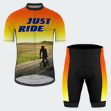 Men's Just Ride Sunset Regular Fit Cycling Kit