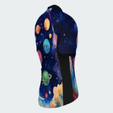 Men's Watercolor Galaxy Regular Fit Cycling Kit