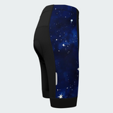 Men's Watercolor Galaxy Regular Fit Cycling Kit