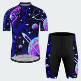 Men's Pixel Art Cosmos Regular Fit Cycling Kit