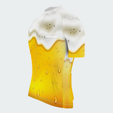 Men's Beer Foam Regular Fit Cycling Kit