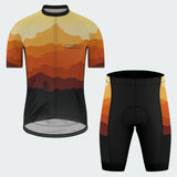 Men's Mountain Sunset Regular Fit Cycling Kit
